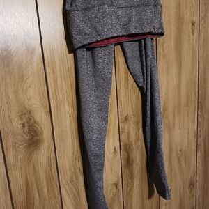 Pro Player Leggings Gray & Pink